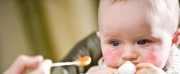 Аллергенные продукты для детей до года. Гипоаллергенная диета для детей: меню и рецепты