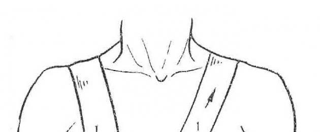 Спиралевидная повязка с портупеей. Способы наложения бинтовых повязок при ушибах, ранах и переломах