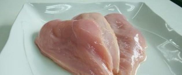 Giornata di scarico proteico sul pollo.  Giornata di digiuno proteico