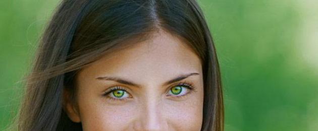 Люди с зелёными глазами: что с ними не так. Зеленые глаза: их значение