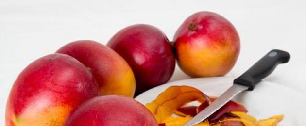 Mango per dimagrire - menù dietetico a base di frutti esotici.  Quando puoi mangiare il mango mentre perdi peso?