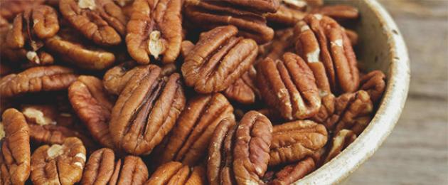Пекан – польза орехов для мужчин и женщин! Польза и вред ореха пекан. 