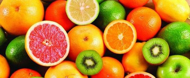 Perdita di peso con l'arancia: tipi e opzioni per la dieta dell'arancia.  Succo d'arancia per dimagrire come fonte di antiossidanti