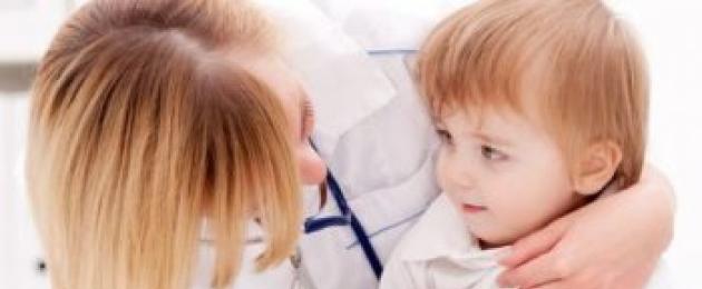 Sintomi di polmonite nei bambini di 1 anno.  Trattamento della polmonite acuta infantile