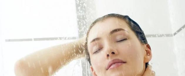 Puoi fare docce fredde?  Doccia fredda: più benefici per la tua salute