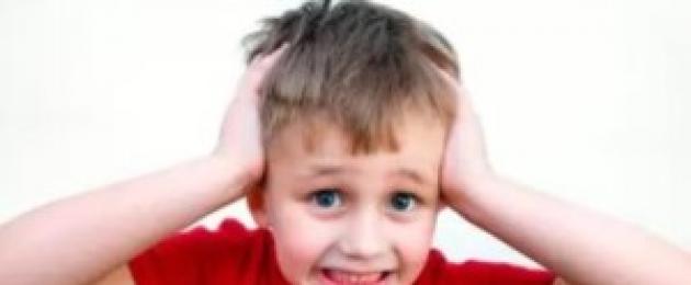 طفل يعاني من نظام عصبي متخلف.  اضطرابات الجهاز العصبي المركزي عند الأطفال