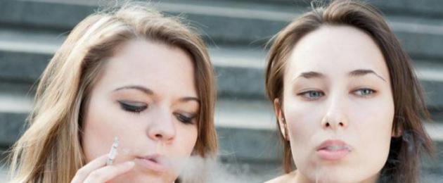 Влияние курения на организм подростка. Как обычно поступают родители, если узнают, что их ребенок курит? Влияние табачного дыма
