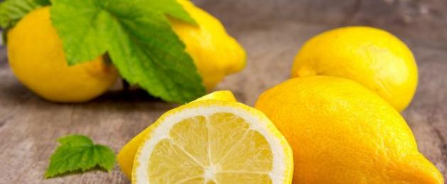 Лимон от кашля: рецепты, польза в лечении. Лимон от кашля: готовим средство от кашля своими руками