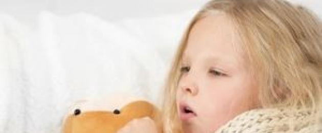 Tosse bambino 7 anni di trattamento.  Come e come trattare la tosse nei bambini?  Medicinali per la tosse