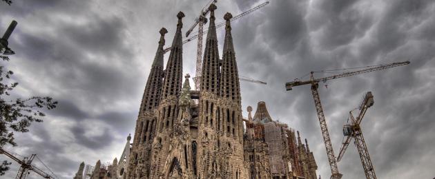 Краткая история саграда фамилии. Sagrada Familia