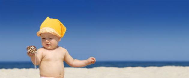 Признаки аллергии на солнце у ребенка. Можно ли ребенку загорать? Как защитить ребенка от солнца