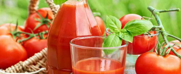 Пить томатный сок. Рекомендации диетологов и врачей как пить томатный сок с пользой для здоровья