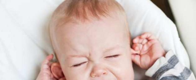 Признаки отита у новорожденных. По каким признакам можно понять, что у грудничка болит ухо? Что это такое