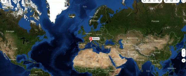 Спутниковые карты гугл высокого разрешения онлайн. Спутниковая карта земли