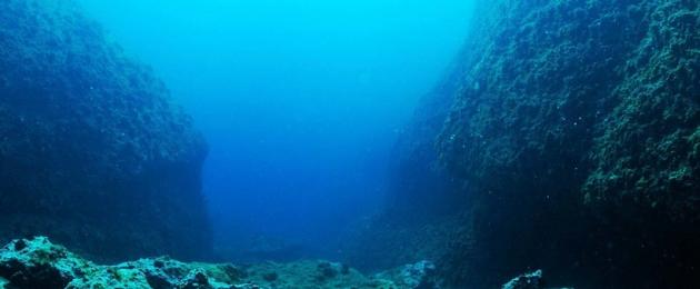 Глубоководные желоба океанов. Где расположены глубоководные впадины? Глубоководные океанические желоба