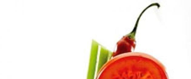 Помидоры в томатном соке польза и вред. Пищевая ценность и химический состав