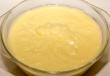 Come fare la crema pasticcera in casa Crema pasticcera densa