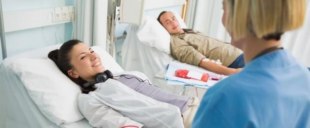 Сдача крови влияние на организм. О переливании крови: чем опасно донорство и как избежать заражения