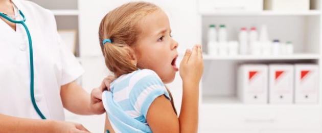 Cosa fare se il tuo bambino ha una tosse forte.  Metodi di trattamento della patologia