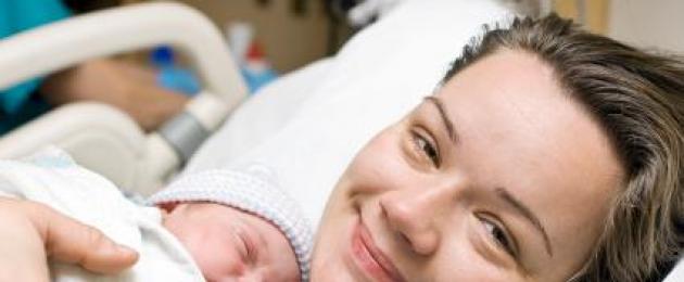 Comportamento corretto durante il parto.  attività generica